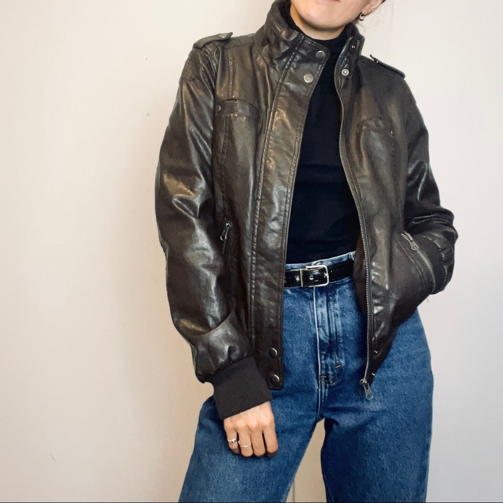 Brown Bomber Jacket